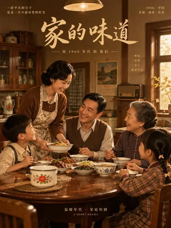 柚子影视《六零年代好生活》短剧封面