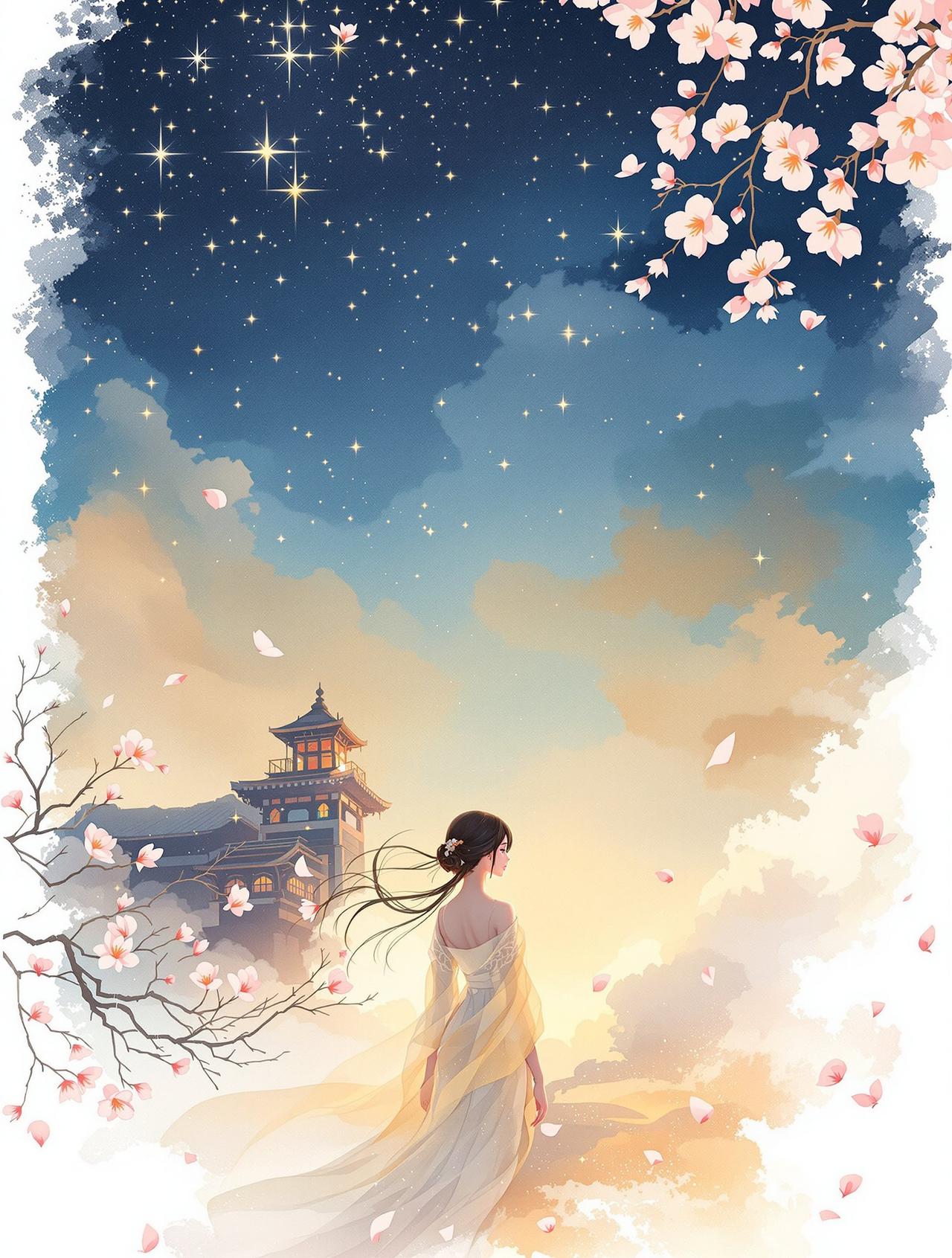悦读漫画作品 - 星落成诗